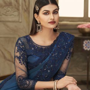 Shaded Silk Designer Saree