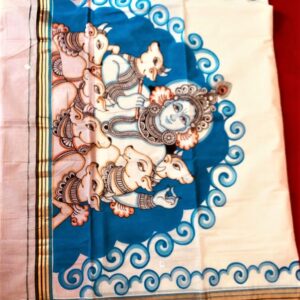 Settu Saree with running blouse